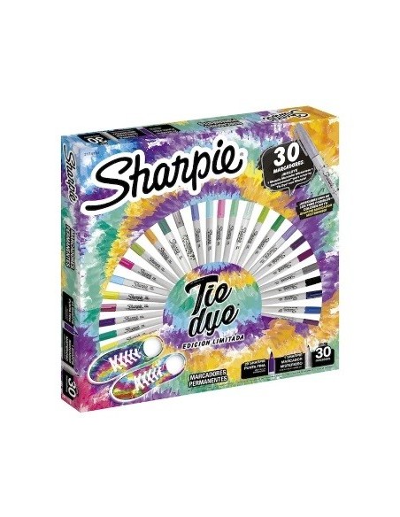 Marcadores X30 Fino Tie Dye Sharpie 2174194 New02