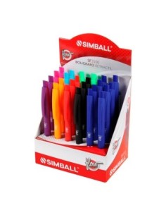 Boligrafo Retractil Colores Flow Simball Sf3500 0203089904 Spp01