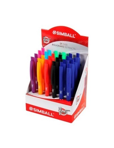 Boligrafo Retractil Colores Flow Simball Sf3500 0203089904 Spp01