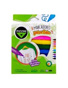 Marcadores P/tela  Surt. X 10 Unid. Pizzini 8510 Pz01