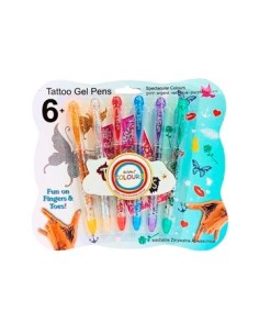 Boligrafos X6 P-tatuaje En Blister 27548 Col01 2