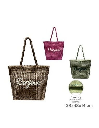 Bolso Playa Oreiro Bonjour 9450 Tar02