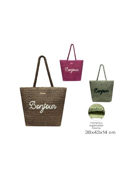 Bolso Playa Oreiro Bonjour 9450 Tar02