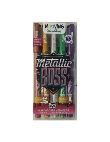 Marcador X 5 Metalizado 3021305 Moo01