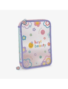 Cartuchera 2 Pisso Tornasolada Hey Beauty 5302-14 Mult02