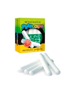 Tiza Blanca X 12 Playcolor 804001002010 (b36) Fai01