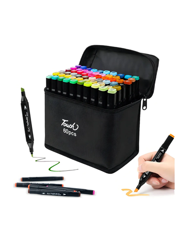 Fibras X60 Touch Doble Punta En Valija Jm3739 Mta01