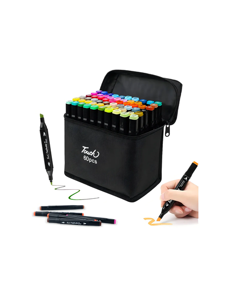 Fibras X60 Touch Doble Punta En Valija Jm3739 Mta01