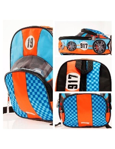 Mochila 12" Infantil Autos 126102 Phi Phi