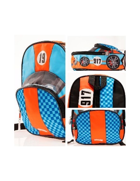 Mochila 12" Infantil Autos 126102 Phi Phi