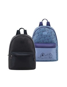 Mochila 41x30x15cm Stitch Ecocuero 2 Mod  73 2000032 Lse01