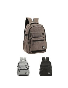 Mochila 45x31x12cm Owen Poliester C- 2 Divisiones Principales Y 2 Bolsillos Frontales Con Cierre  Bolsillos Laterales  Asa Su 2