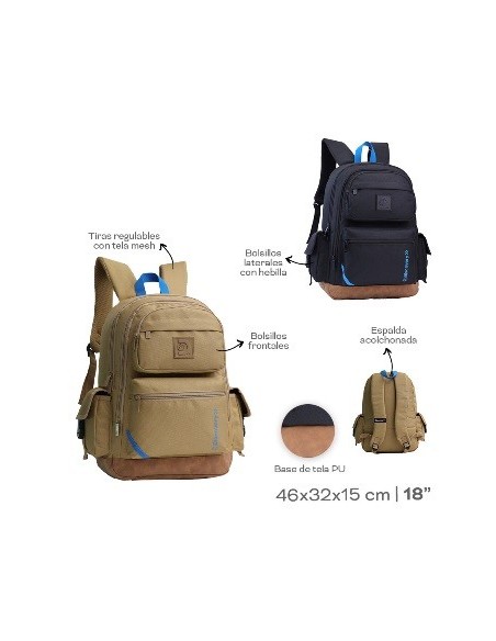 Mochila Discovery 2 Compart 2 Bols 28505 Tar02