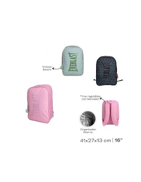 Mochila Everlast 1 Compart 28834 Tar02