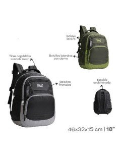 Mochila Everlast 2 Bols 28489 Tar02