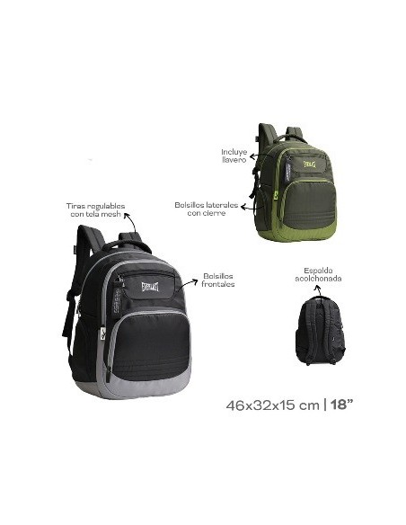 Mochila Everlast 2 Bols 28489 Tar02