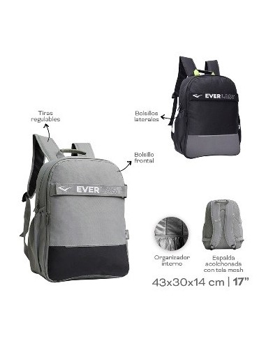 Mochila Everlast 2 Compartim 28482 Tar02