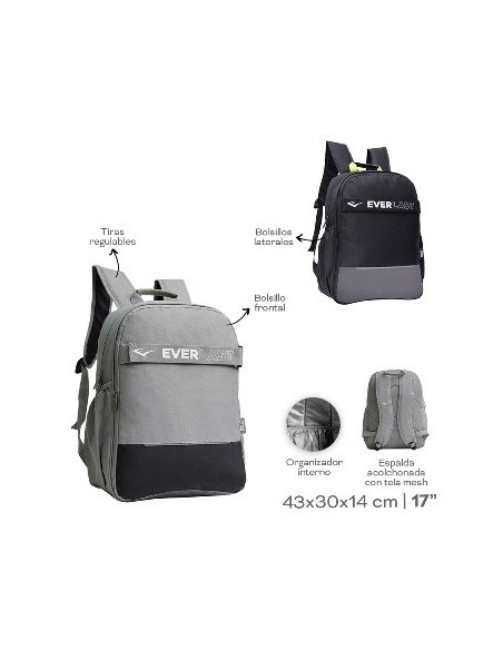 Mochila Everlast 2 Compartim 28482 Tar02
