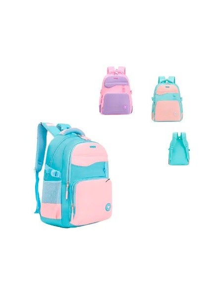 Mochila Trendy Bicolor 3 Bols 19247 Tar02