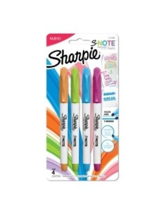 Marcadores X4 S-note Sharpie 2132980 New02