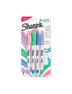 Marcadores X4 Pastel S-note Sharpie 2133102 New02