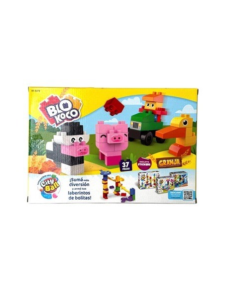 Rasti Granja Blocoko 37pz C/ruedas 01-0272 Dim01