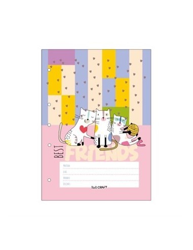 Separador Materia A4 X6 Unid. Surt Ibi Craft 076676 076677 Ibi01