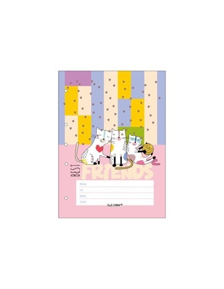 Separador Materia A4 X6 Unid. Surt Ibi Craft 076676 076677 Ibi01