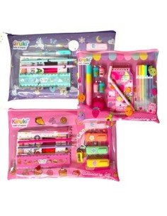 Set Escolar Fantasia 33x23cm En Sobrec/cierre Y Accesorios Tutti Frutti/ Candy & Magic 300004/300001

 Kir01 2