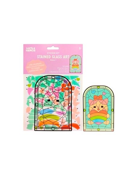 Sticker Vitral Gatito 169125 Col01 (b12) (f)