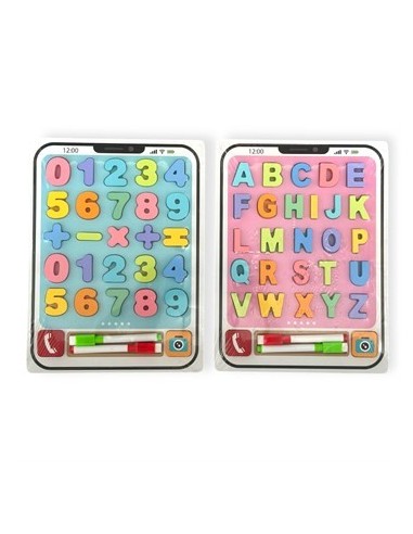 Tablet Numerica De Madera 30x23cm M463