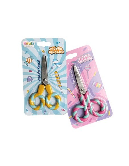 Tijera 13cm Candy En Blister 15007 Kir01