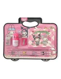Set Utiles Animado Kuromi En Blister Bb20189 Sf01