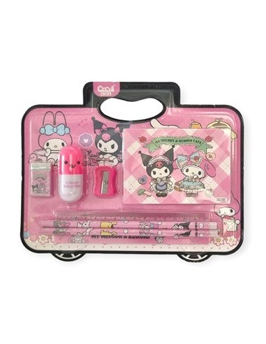 Set Utiles Animado Kuromi En Blister Bb20189 Sf01