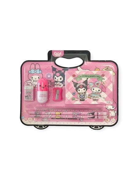 Set Utiles Animado Kuromi En Blister Bb20189 Sf01