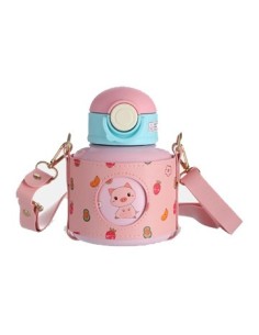 Botella Termica 520ml Infantil C-funda Y Correa Ee50849 Sf01