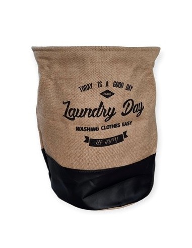 Cesto P/ropa Yute Red C/manija Jm1228 Mta01