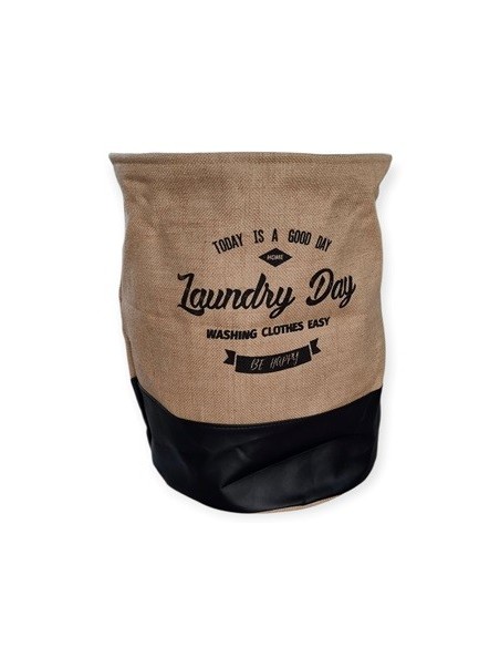 Cesto P/ropa Yute Red C/manija Jm1228 Mta01