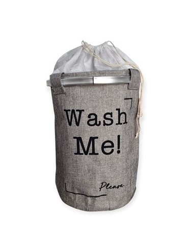 Cesto P-ropa Tela Red C-estr  Aluminio Jm1229 Mta01