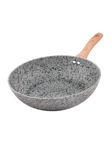 Wok 28cm Granito Forjado Stone Fgra14 Hud01