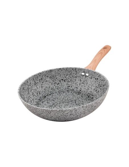 Wok 28cm Granito Forjado Stone Fgra14 Hud01