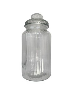 Frasco 22 Cm Vidrio Acanalado 046ba6432 Dol01