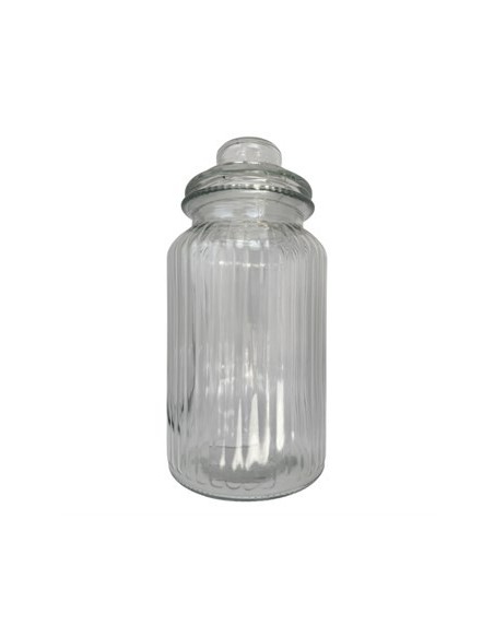 Frasco 22 Cm Vidrio Acanalado 046ba6432 Dol01