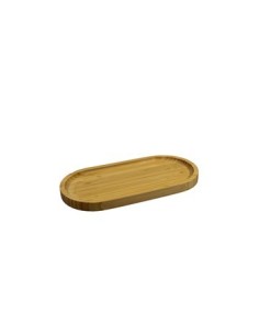 Bandeja Bambu 24x12cm Oval 1140807 Wal02