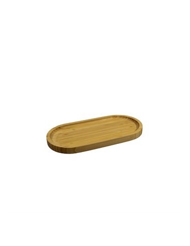 Bandeja Bambu 24x12cm Oval 1140807 Wal02
