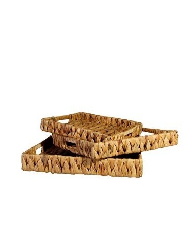 Bandeja Cuadrada 34cm Seagrass C/asa 1050411 Wal02