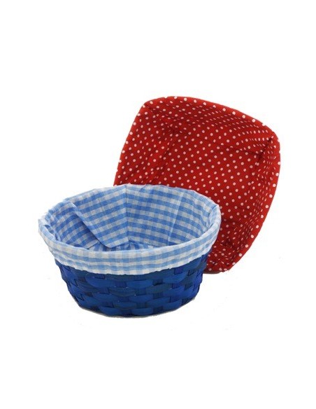 Panera 25cm Red-cuad Mimbre Forrada Color 11021-11029 1105022-9325 Lab02