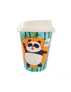 Vaso 360ml Plast. C/tapa Estamp. Surt. 308882 Enc02