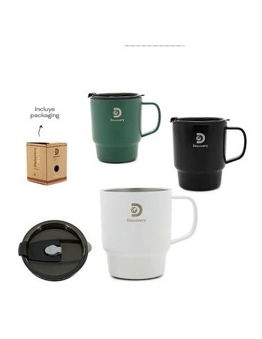Vaso 350ml Termico C-tapa Discovery Col  Surt  17086-17087 Tar02
