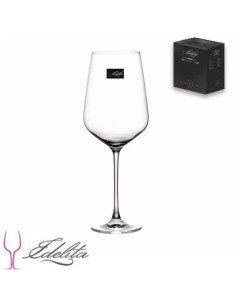 Copas Vino 550ml X6 Degustacion Cristal 6679755 Cr02 (b6)